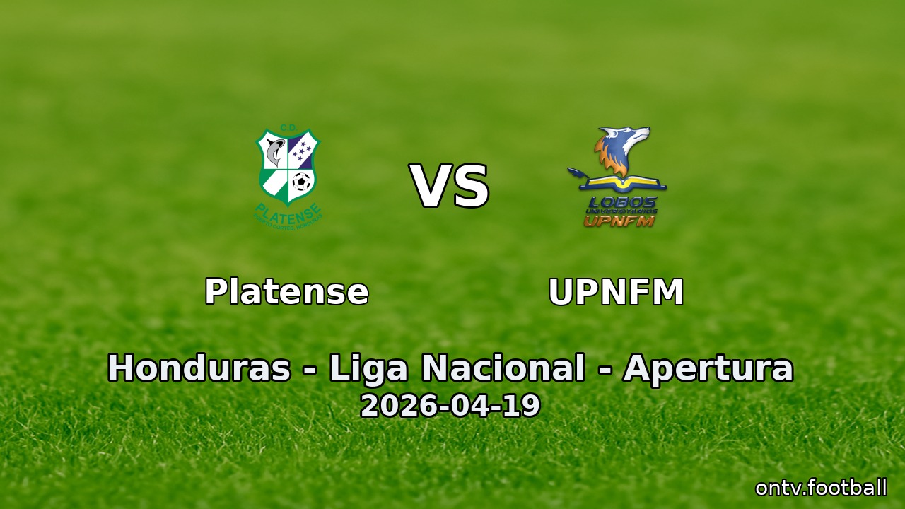 Platense vs UPNFM