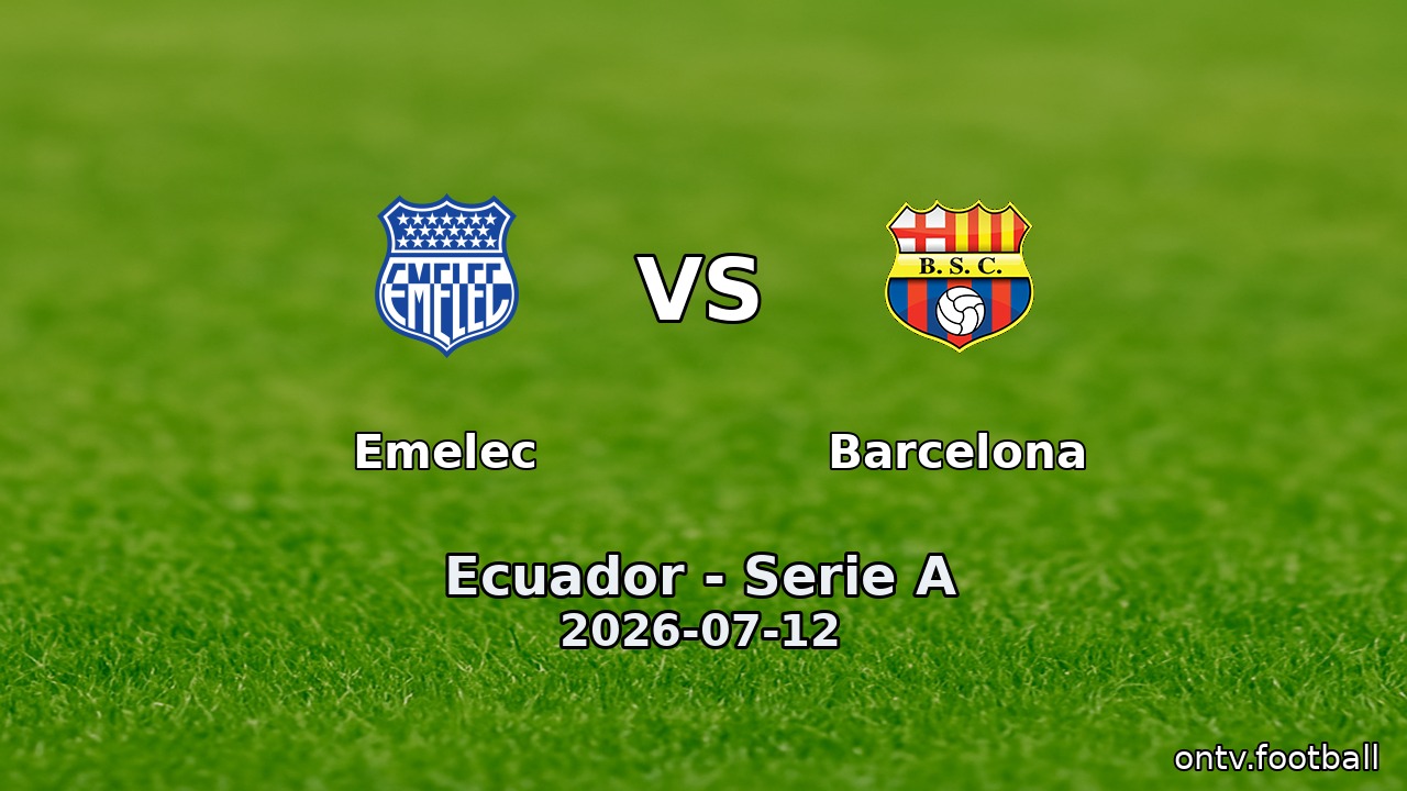 Emelec vs Barcelona
