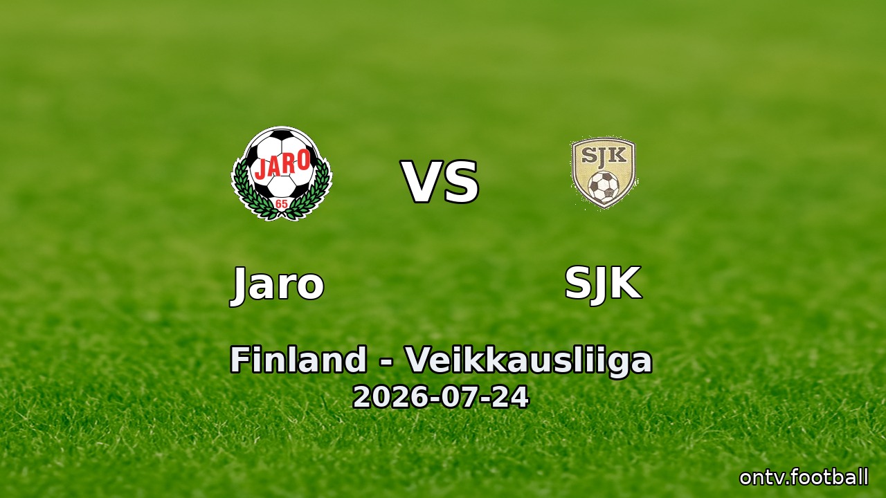 Jaro vs SJK