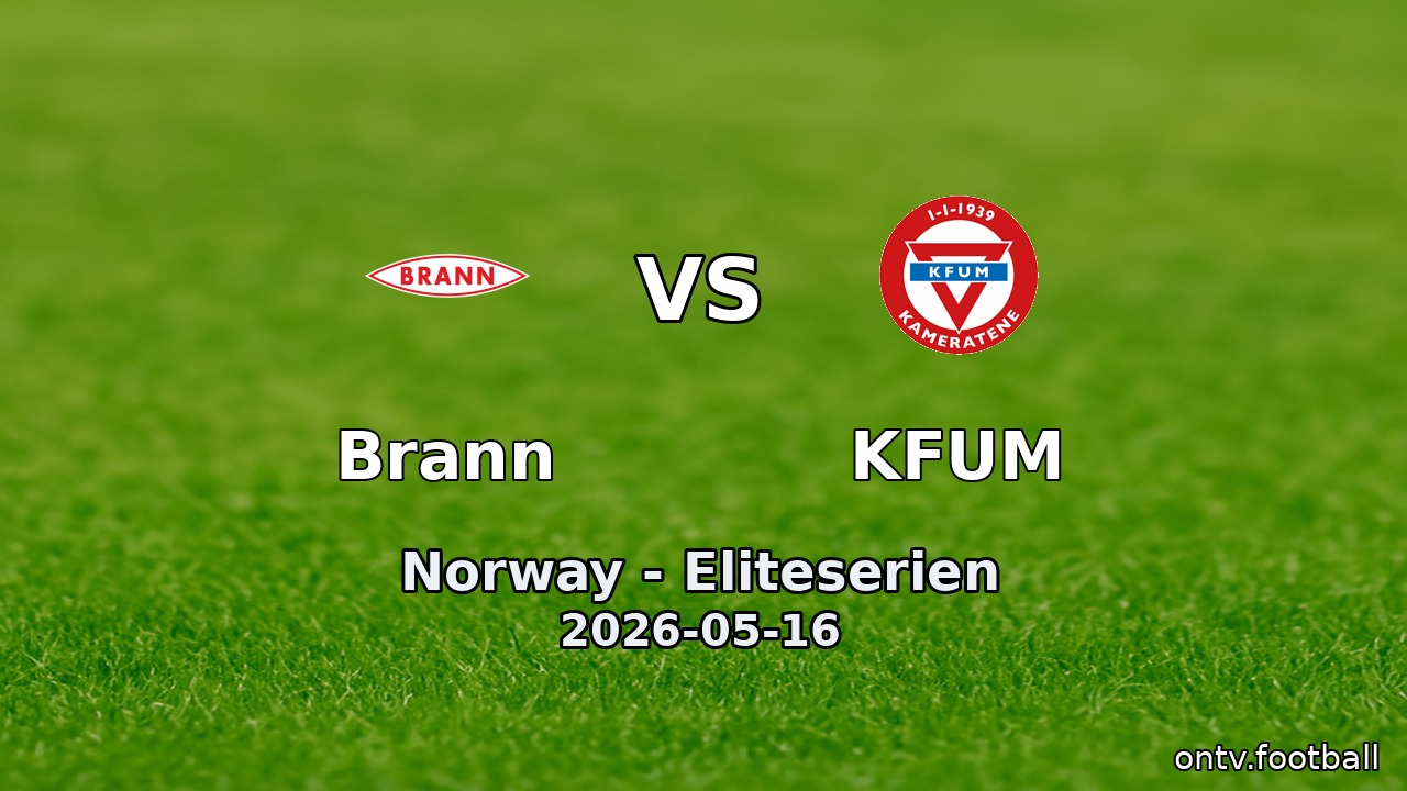 Brann vs KFUM