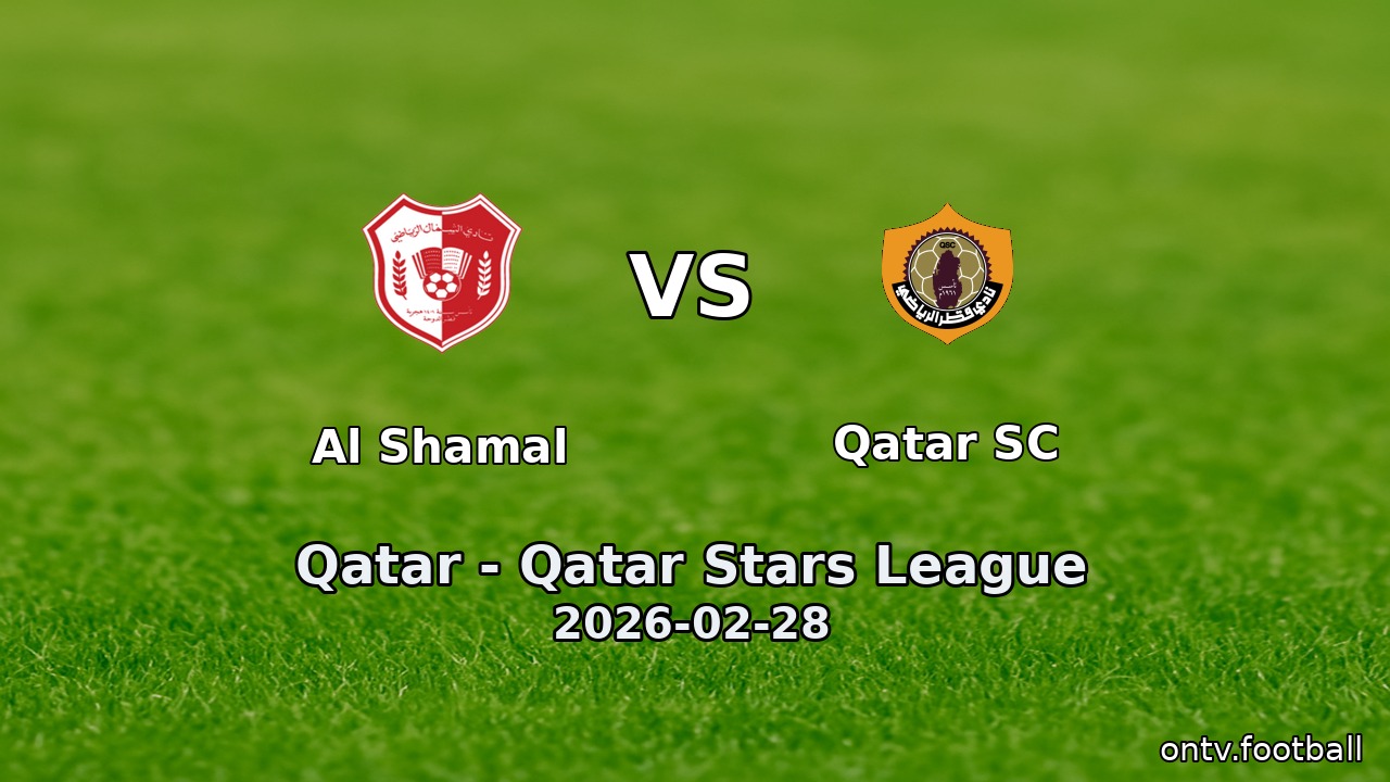 Al Shamal vs Qatar SC