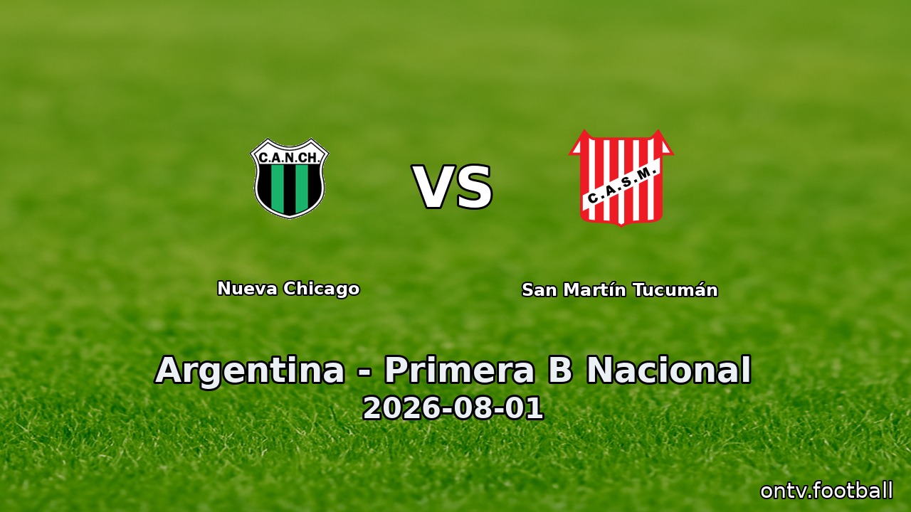 Nueva Chicago vs San Martín Tucumán