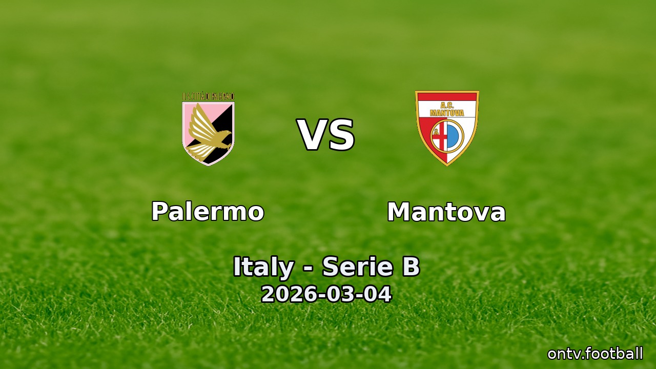 Palermo vs Mantova