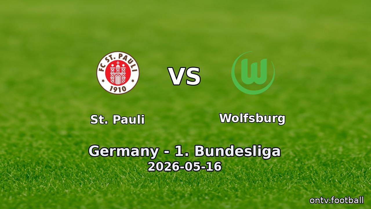 St. Pauli vs Wolfsburg