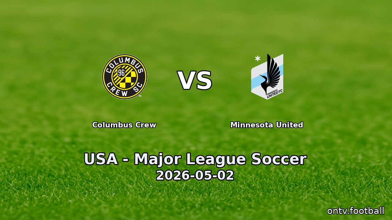 Columbus Crew vs Minnesota United