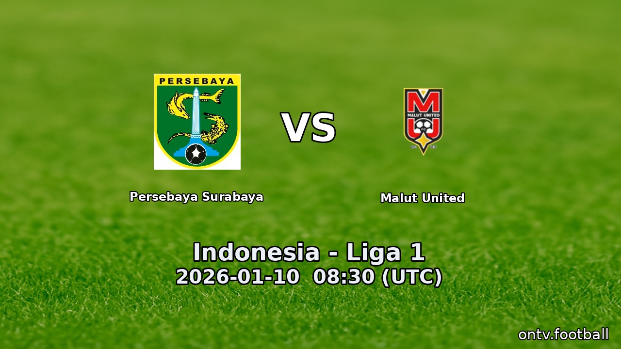 Persebaya Surabaya vs Malut United