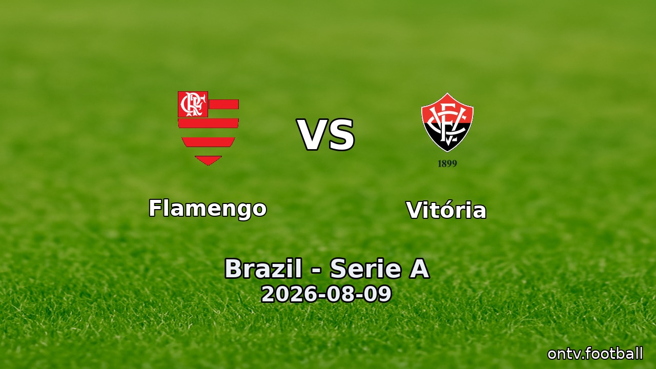Flamengo vs Vitória