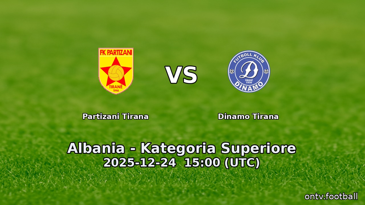 Partizani Tirana vs Dinamo Tirana