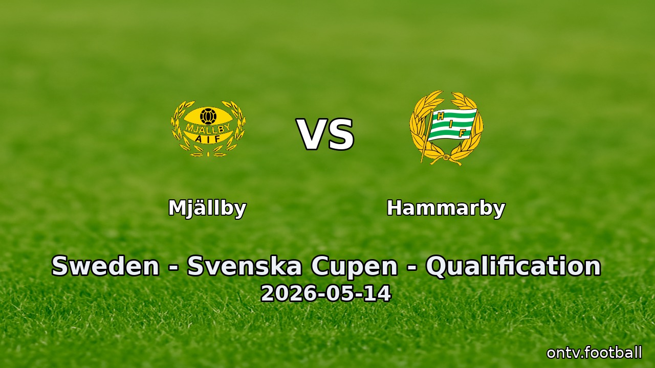 Mjällby vs Hammarby