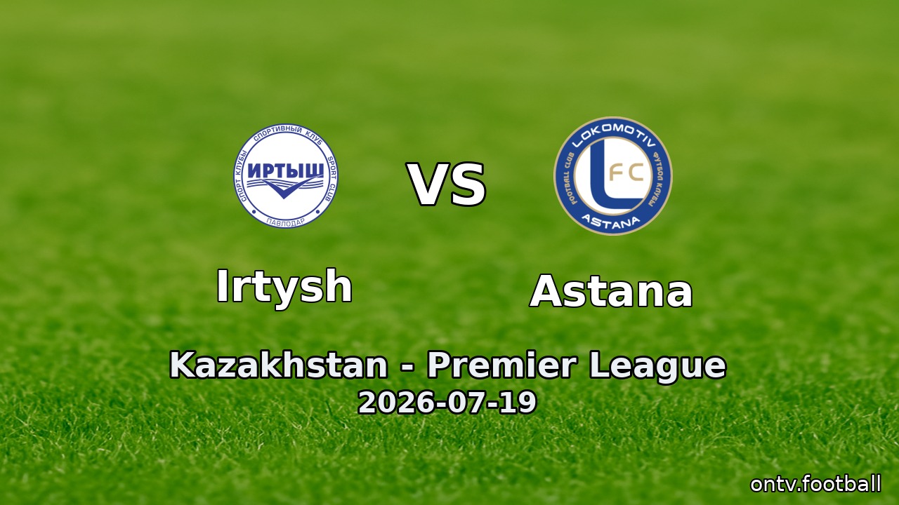 Irtysh vs Astana