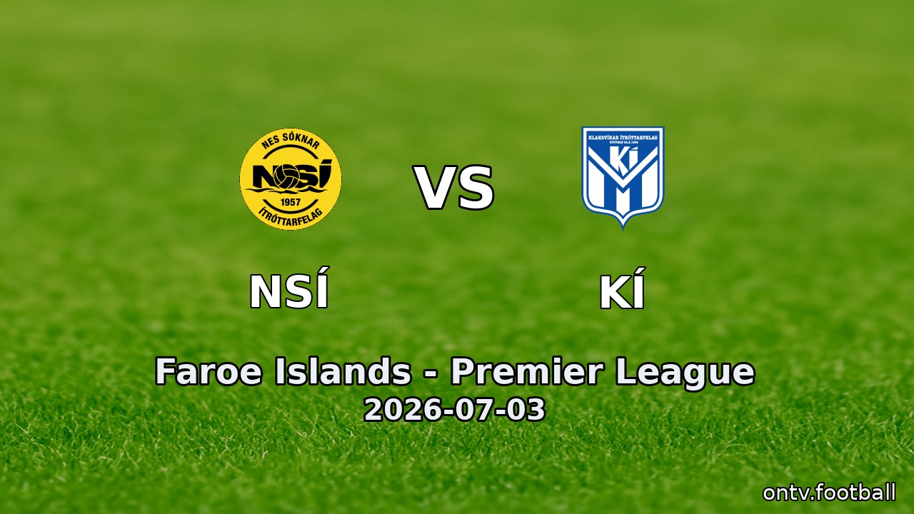 NSÍ vs KÍ