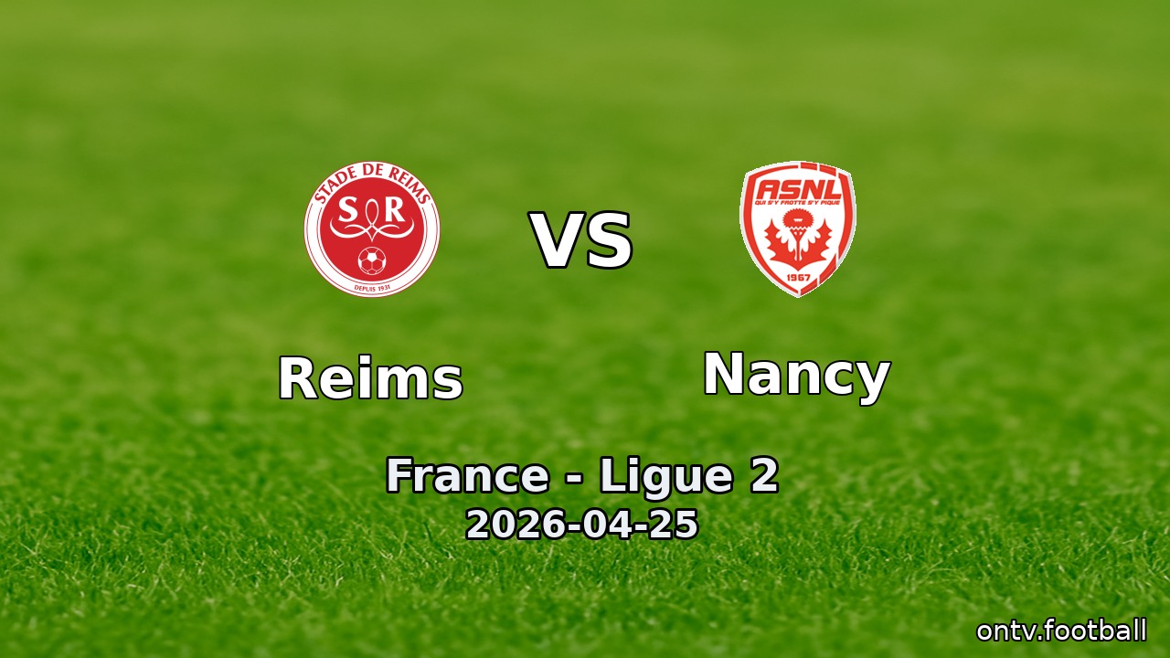 Reims vs Nancy
