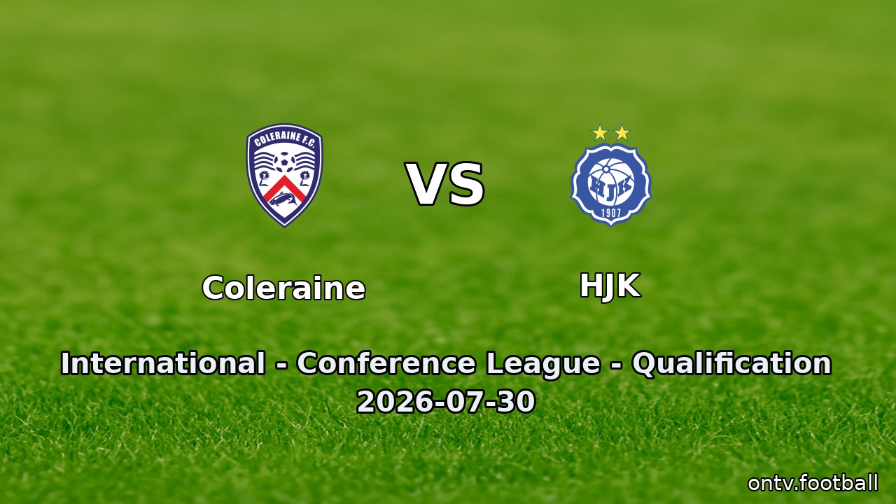 Coleraine vs HJK