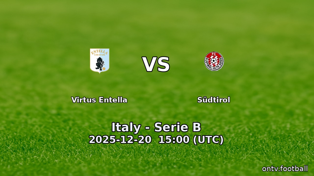 Virtus Entella vs Südtirol