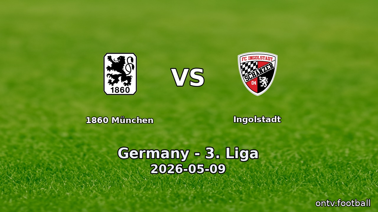 1860 München vs Ingolstadt