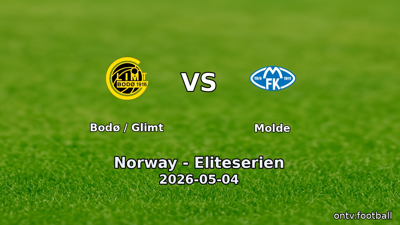 Bodø / Glimt vs Molde