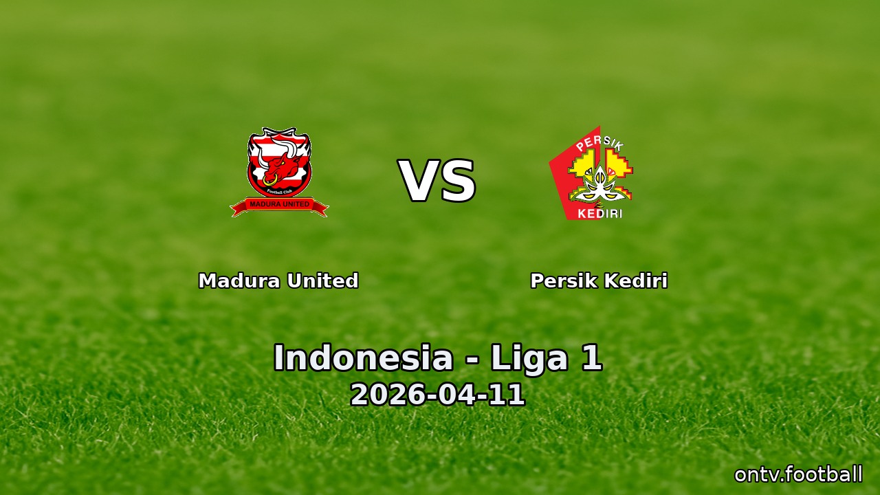 Madura United vs Persik Kediri