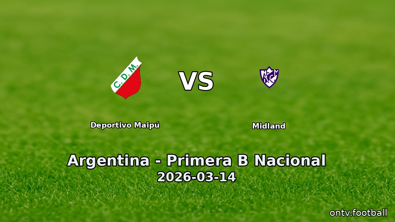 Deportivo Maipú vs Midland