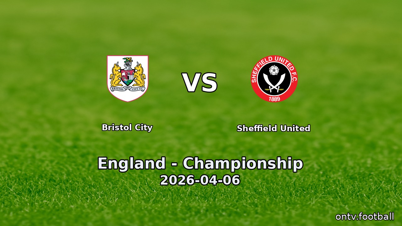 Bristol City vs Sheffield United
