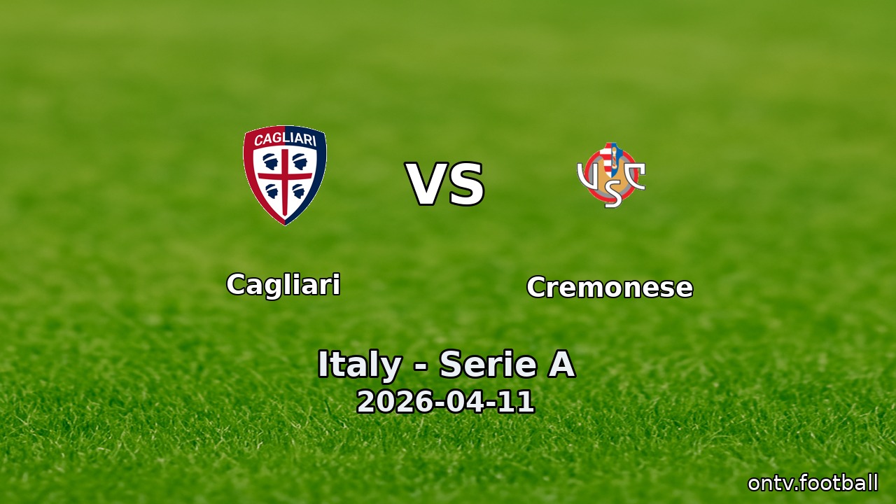 Cagliari vs Cremonese
