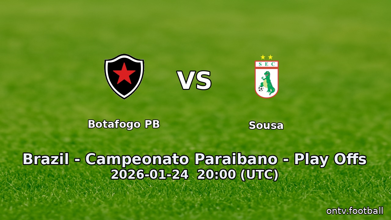 Botafogo PB vs Sousa