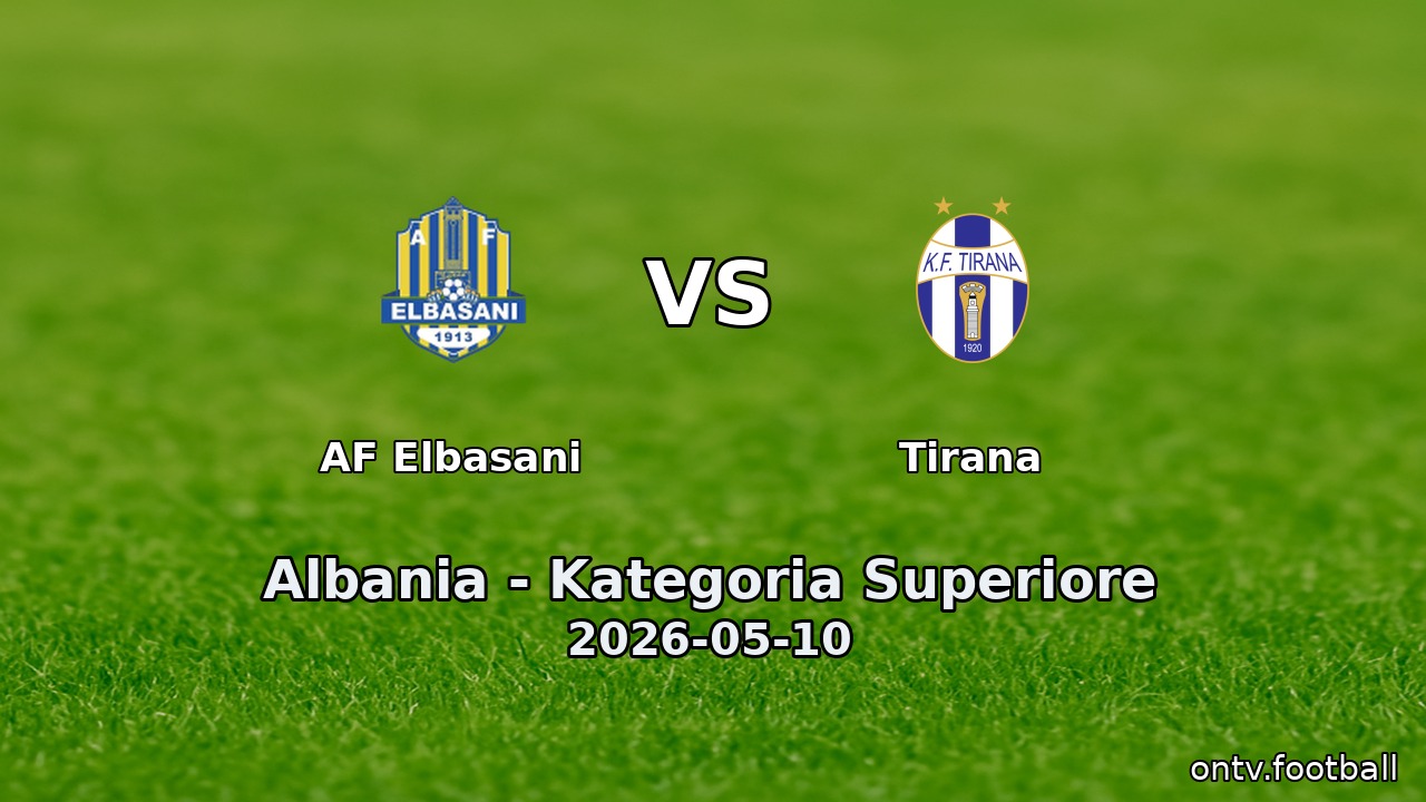 AF Elbasani vs Tirana