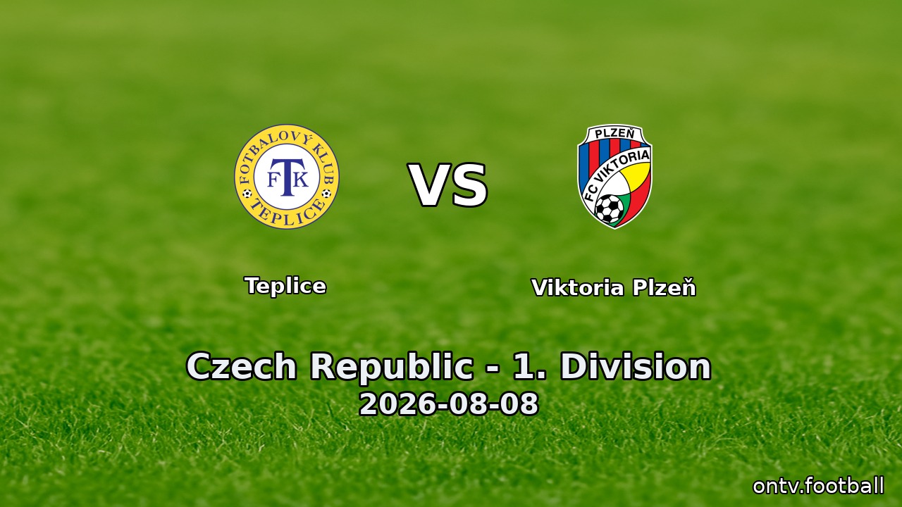 Teplice vs Viktoria Plzeň