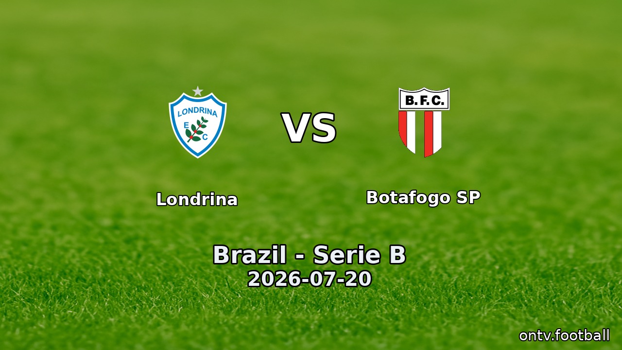 Londrina vs Botafogo SP