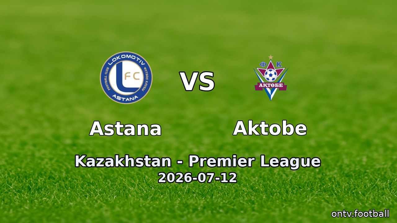 Astana vs Aktobe