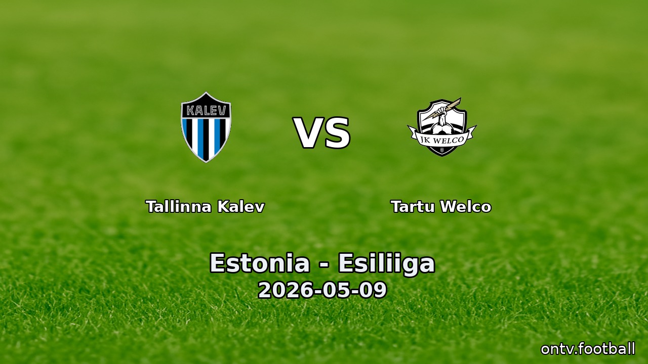 Tallinna Kalev vs Tartu Welco