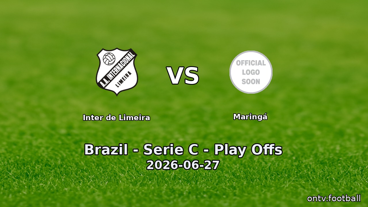 Inter de Limeira vs Maringá