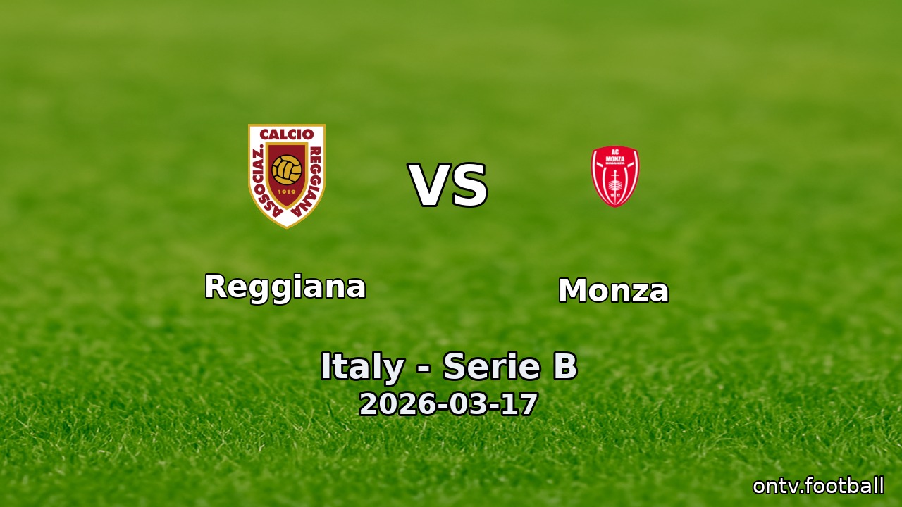 Reggiana vs Monza