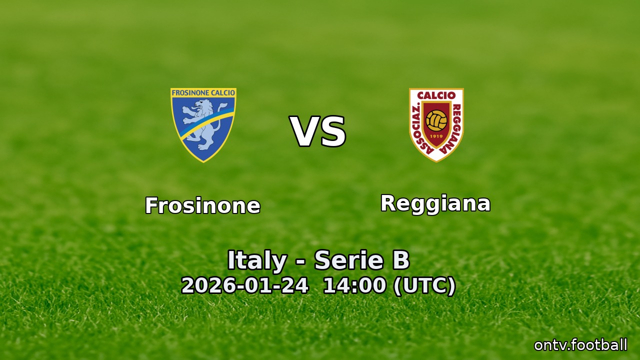 Frosinone vs Reggiana