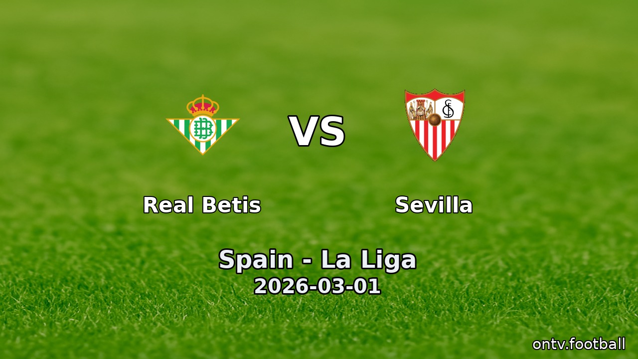 Real Betis vs Sevilla