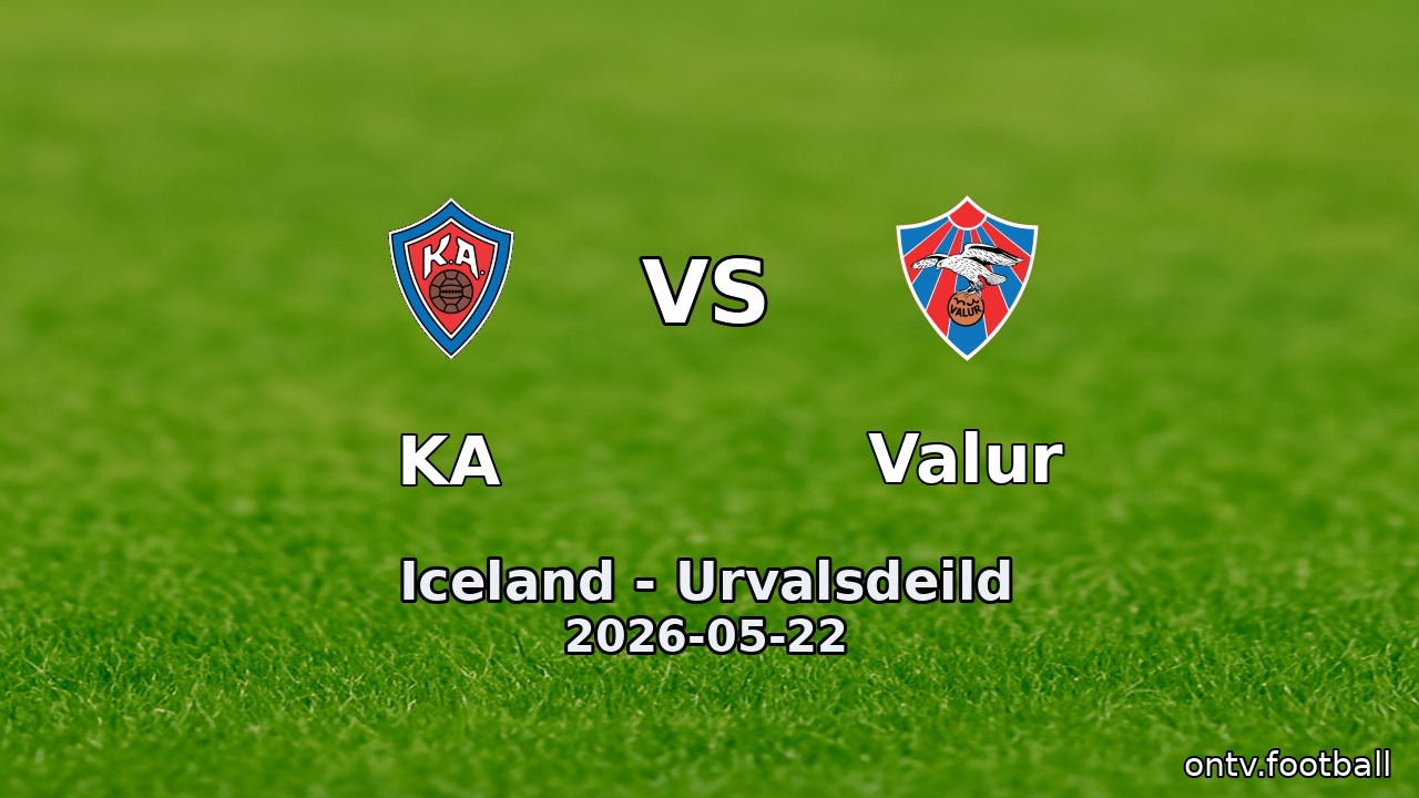 KA vs Valur