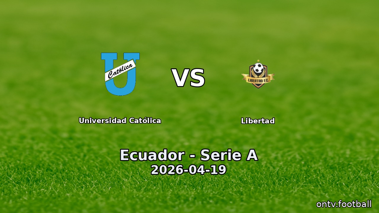 Universidad Católica vs Libertad