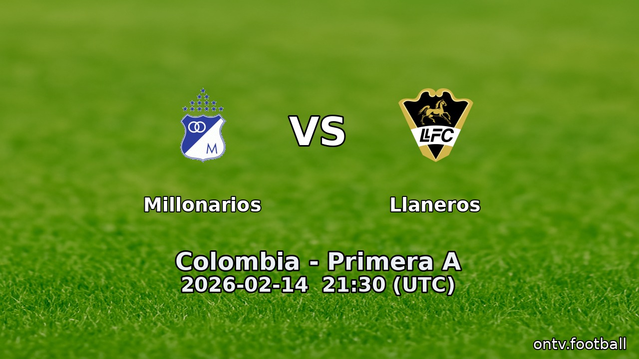 Millonarios vs Llaneros