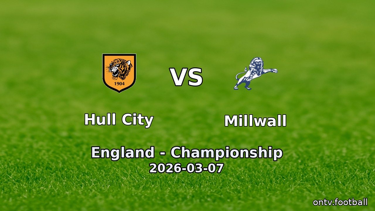 Hull City vs Millwall