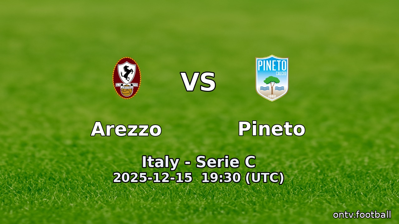 Arezzo vs Pineto