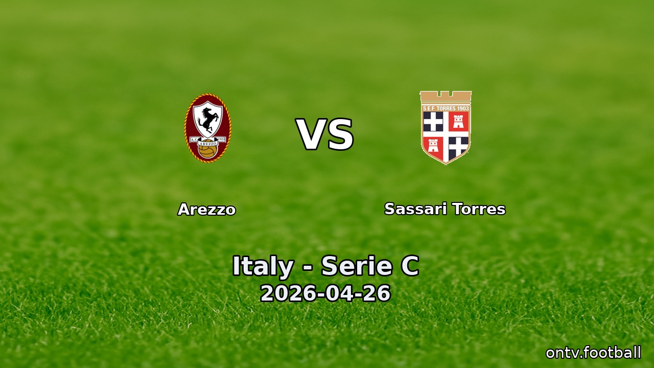 Arezzo vs Sassari Torres