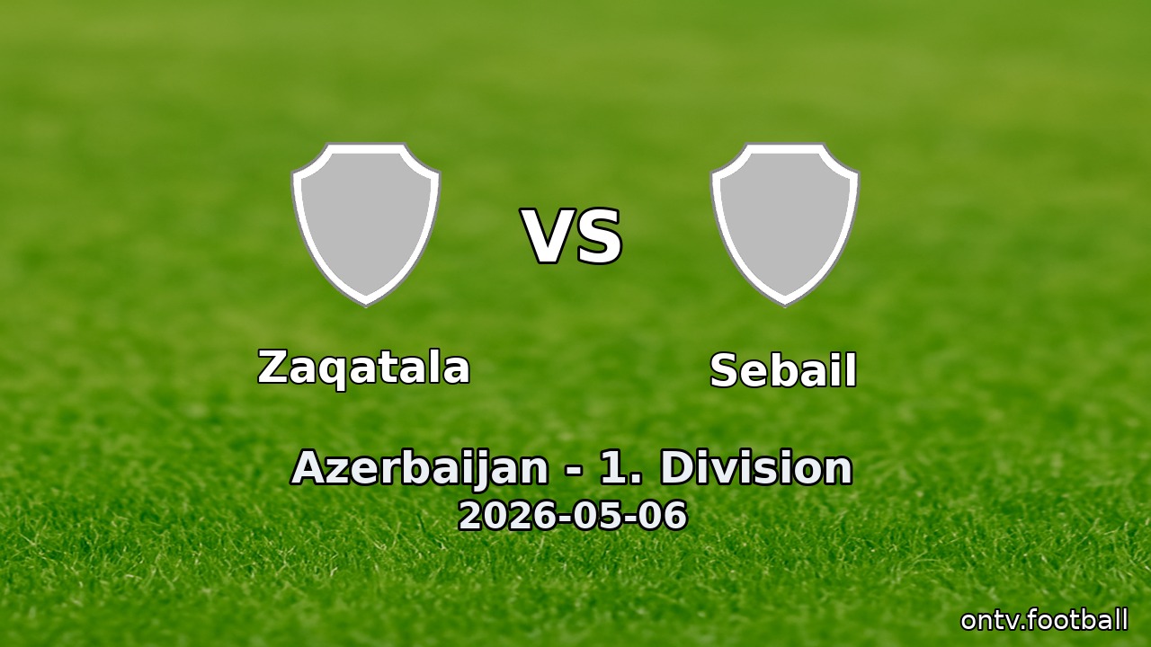 Zaqatala vs Sebail