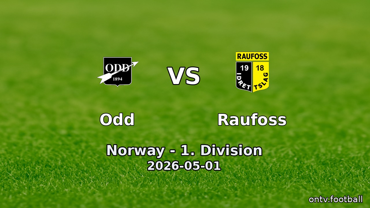 Odd vs Raufoss