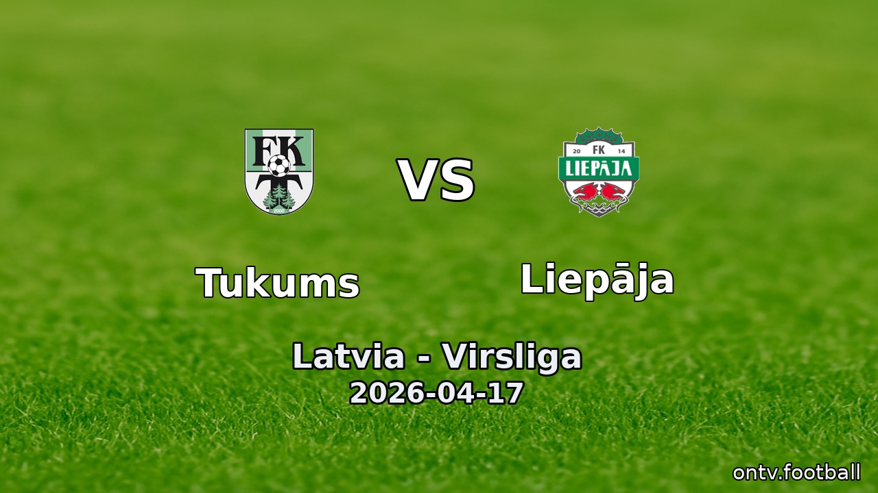 Tukums vs Liepāja