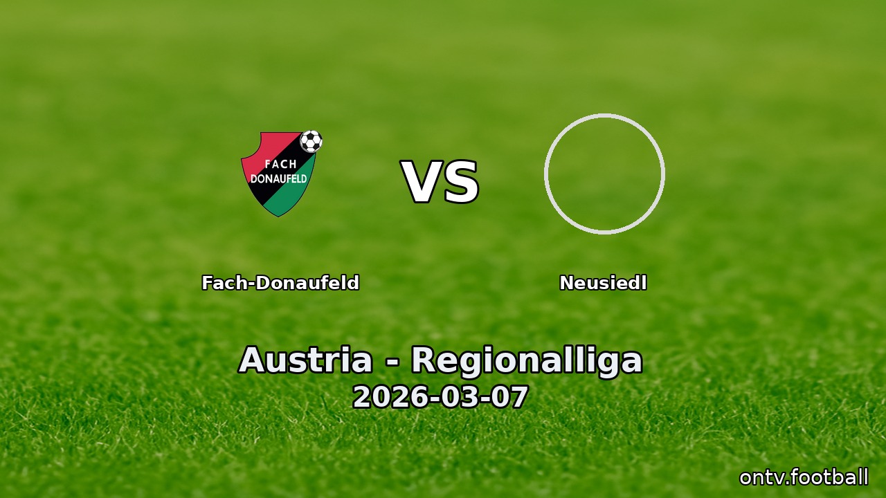 Fach-Donaufeld vs Neusiedl
