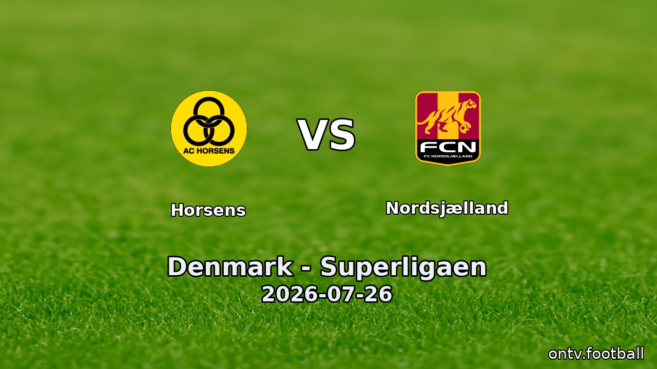 Horsens vs Nordsjælland
