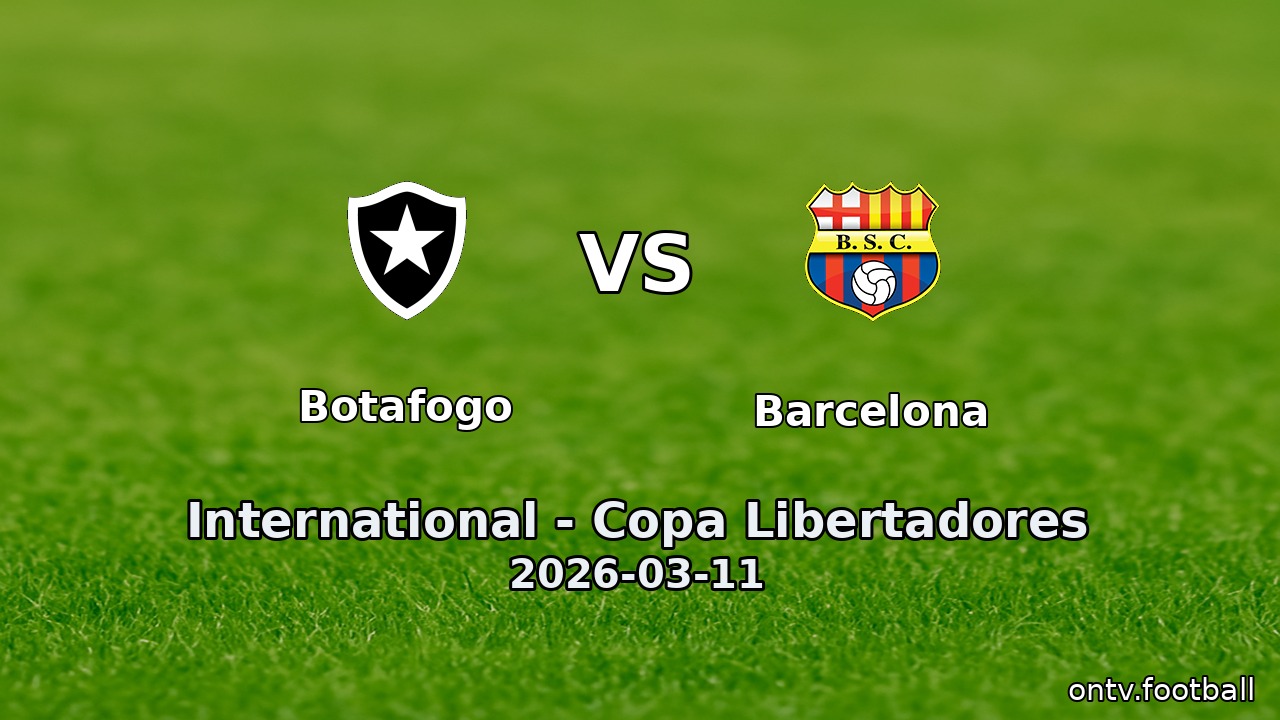Botafogo vs Barcelona