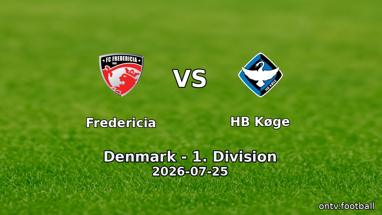 Fredericia vs HB Køge