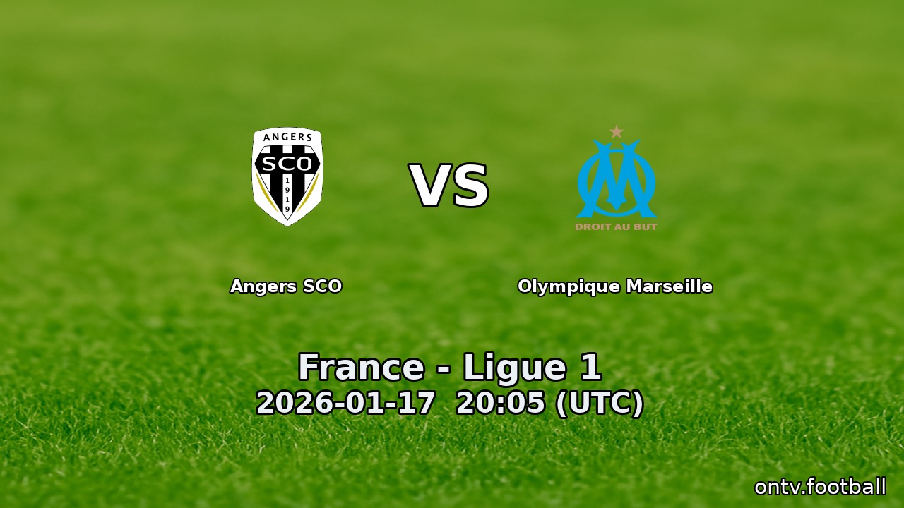 Angers SCO vs Olympique Marseille