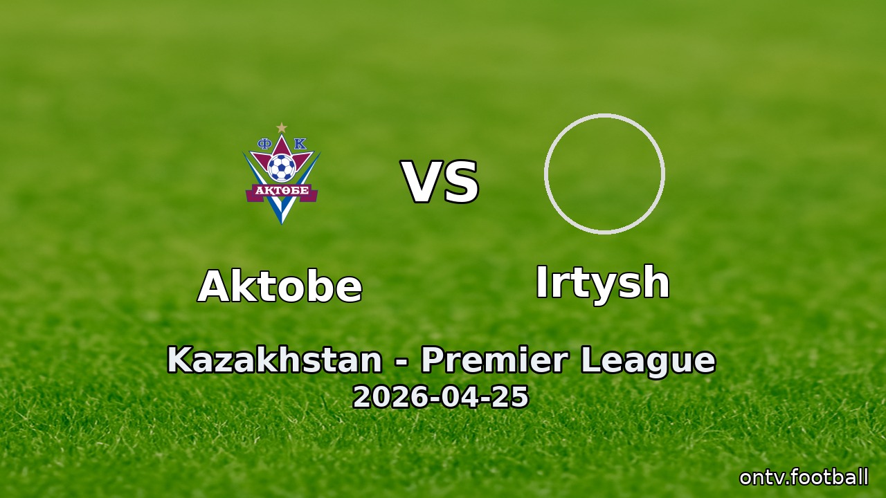 Aktobe vs Irtysh
