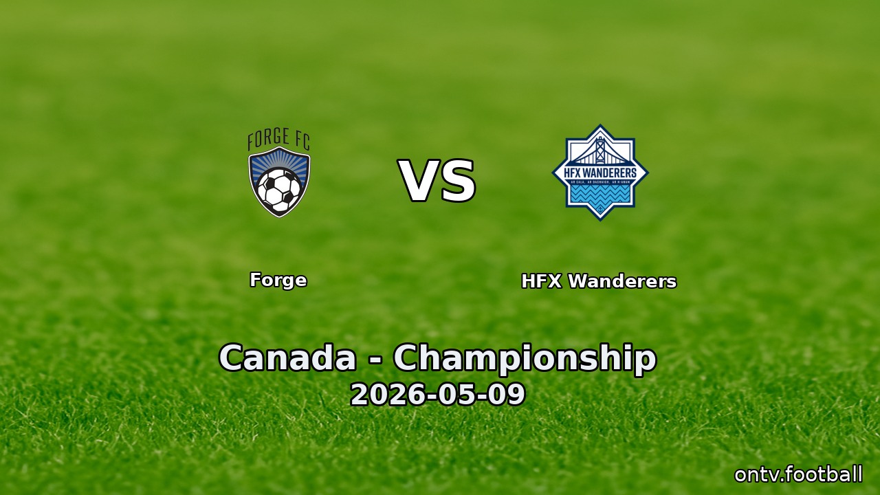 Forge vs HFX Wanderers